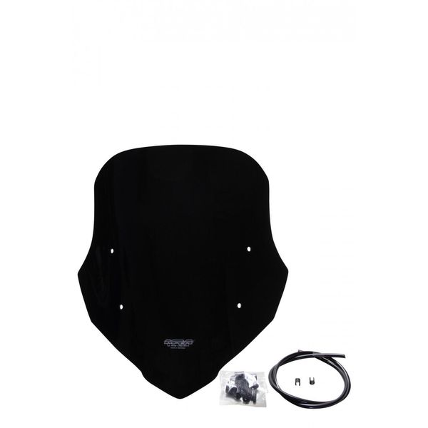 Parabrezza Mra Touring T Nero Con Abe Per Honda Cb 500 F (Anno 2016)-image