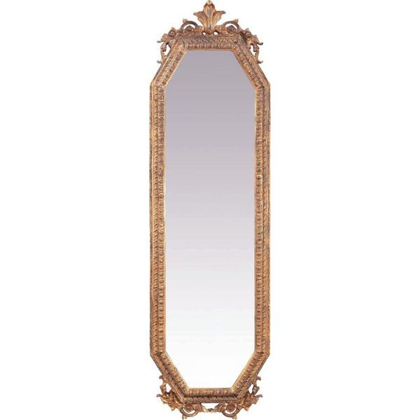 Casa Padrino Specchio Da Parete Barocco Oro L 53 X H 183 Cm - Nobile & Magnifico-image