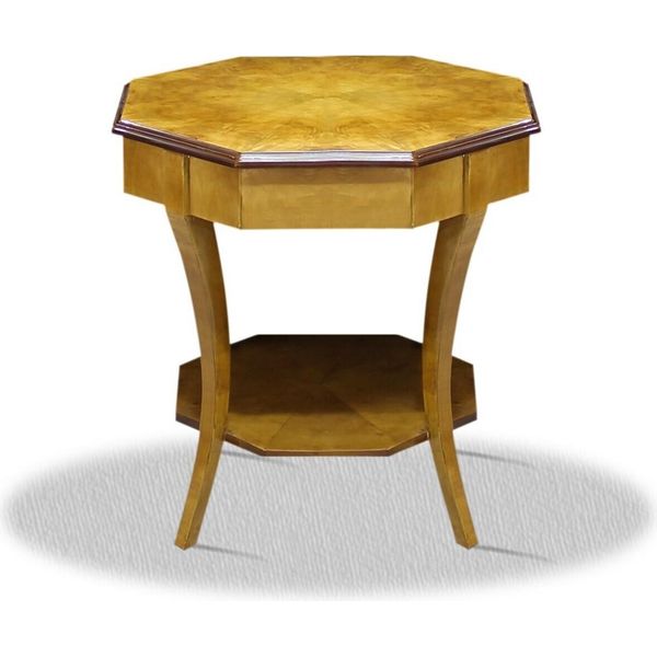 Casa Padrino Tavolino Art Deco 60 X 60 X H. 75 Cm - Tavolino In Stile Antico-image