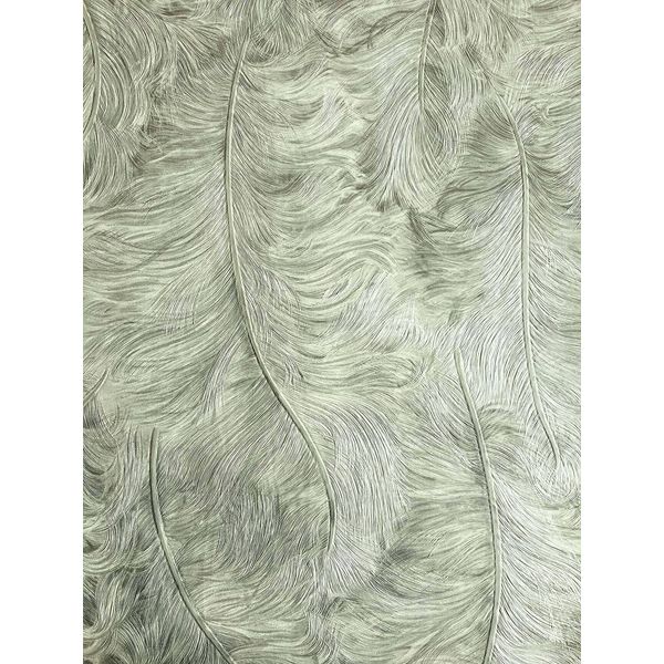 Carta Da Parati Grafica Profhome 822201 Plastica Lucida Grigio Bianco Verde Pastello 5,33 M2-image