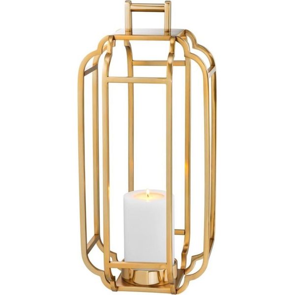 Casa Padrino Candeliere Oro 25 X 25 X H. 55 Cm - Accessori Per Hotel-image