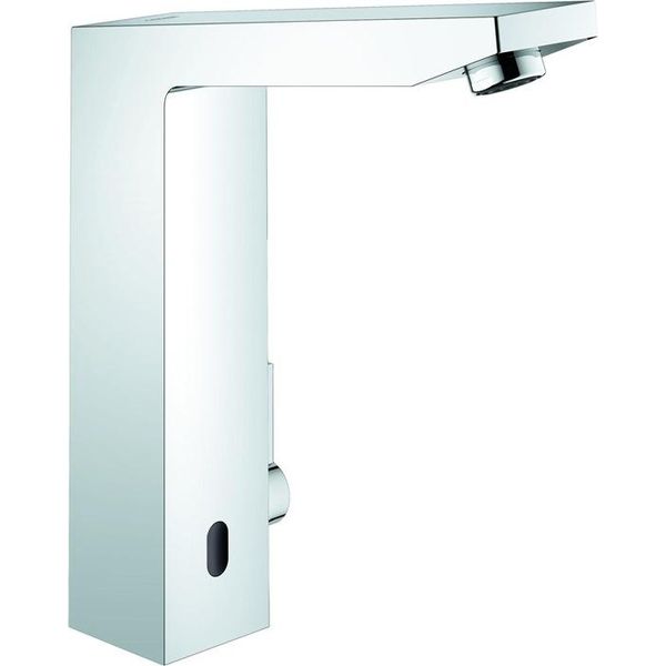 Grohe Eurocube E éLectronique à Infrarouge, Avec MéLangeur, Alimentation Secteur, Saillie 198Mm, Chrome, 36440000, 36440000-image