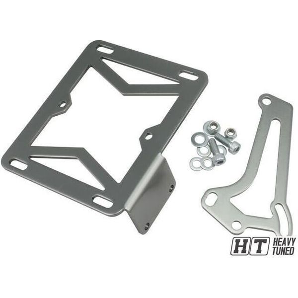 Portatarga Tnt Per Piaggio, , Grigio Metallo Peugeot, Jetforce C-Tech, Ludix, Speedfight 3 Lc 50-image