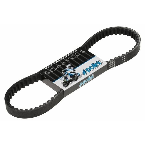 Cinghia Trapezoidale Polini Rinforzata Compatibile Con Minarelli Lungo Mbk Nitro / Yamaha Aerox-image