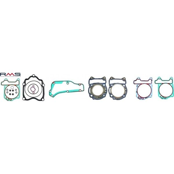 Set Di Guarnizioni Rms / Guarnizione Compatibile Con Piaggio 125 / 200 Ccm 4 Tempi / Beverly 125 200 Anno 01/02-image