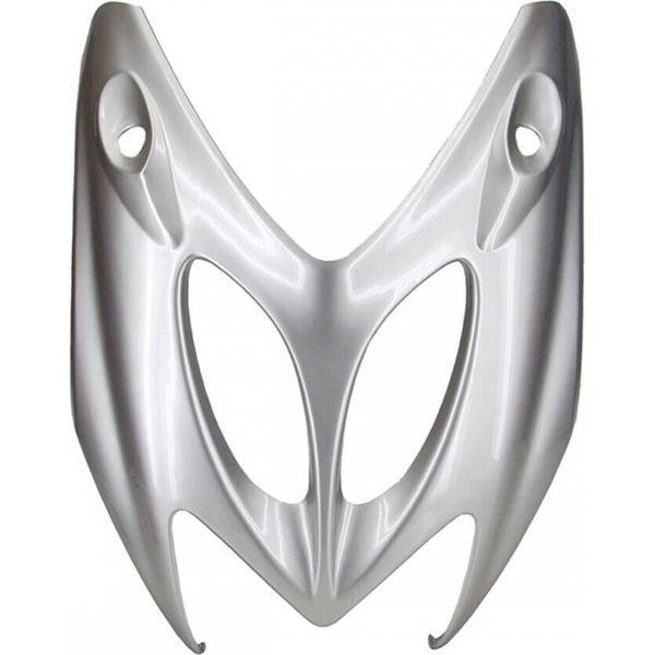 Carena Anteriore Tnt Per Yamaha Aerox, Mbk Nitro, Grigio Metallizzato-image