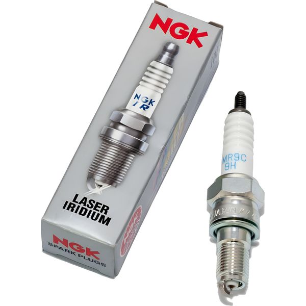 Candela Di Accensione Ngk IMR9C-9H Iridium Soppressa, Filettatura Lunga 19,0 Mm Ø 10,0 Mm Esagono 16,0 Mm, Distanza Tra Gli Elettrodi 0,90 Mm, Potere Calorifico 9, 6777-image