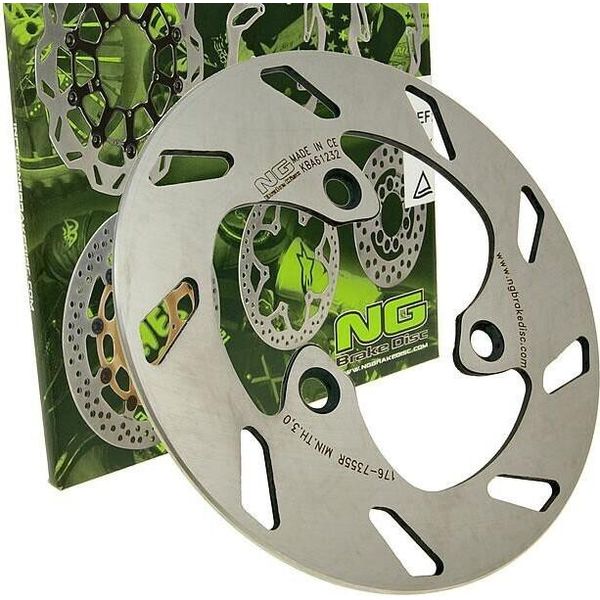 Disco Freno Ng 176 - 180 / 58 / 3,5Mm 3 Fori Compatibile Con Peugeot Speedfight 2 Lc Ac 1 307 Wrc Elyseo Elystar 50 / 100 Cc-image