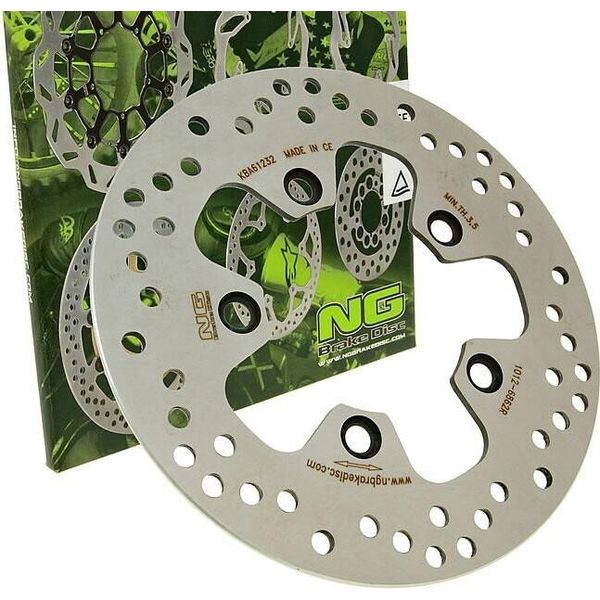 Ng Disco Freno 1012 - 220 / 58 / 4Mm 5 Fori Compatibile Con Kymco Maxxer Lc Mxu Kxr Sport R 250 / 300 Ccm-image