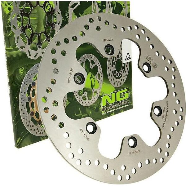 Disco Freno Ng 196 - 260 / 121 / 4,5Mm 6 Fori Compatibile Con Suzuki An Burgman 250 / 400 Ccm Anno 1998-image