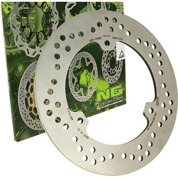 Disco Freno Ng 689 - 230 / 116 / 5Mm 3 Fori Per Yamaha Yp Majesty, Mbk Skyliner Italjet Jupiter 125 / 250 Cc-image