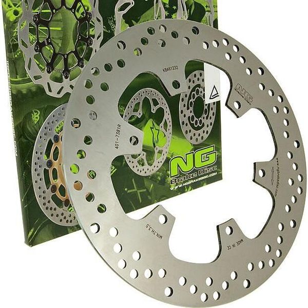 Disco Freno Ng 401 - 282 / 132 / 4Mm 6 Fori Per Mbk X-Power, Yamaha Xp 0 T-Max Tzr R1 Rr 50 / 500 Ccm Anno 2000 - 2003-image
