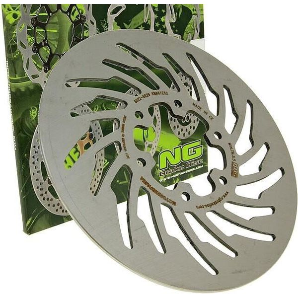 Disco Freno Ng 8022 - 220 / 57 / 4Mm 6 Fori Per Motorhispania Rx Ryz Sm, Peugeot XR6 Xps Street MH10 K-Sport Fivty Pro 50 Ccm-image