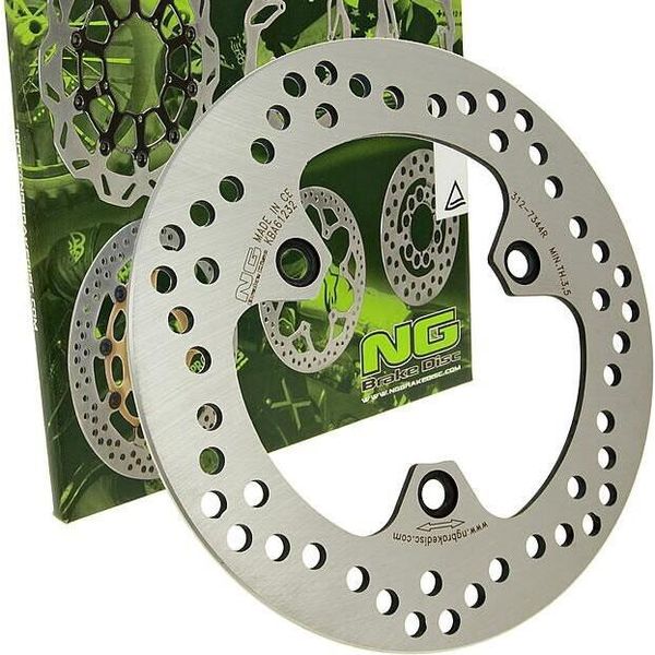 Ng Bremsscheibe 312 - 220 / 220 / 88 / 4Mm 3 Loch Kompatibel Mit Sym Super Duke, Honda Sh Scoopy Megalo New 50 - 125 Ccm-image