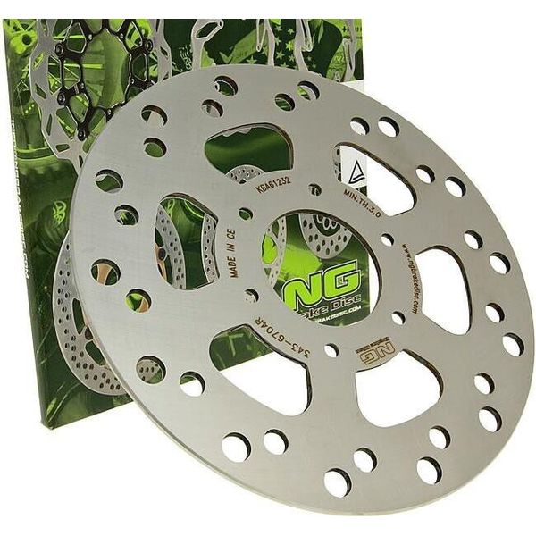 Disco Freno Ng 343 - 220 / 57 / 3,5Mm 6 Fori Per Motorhispania Rx Ryz Sm, Peugeot XR6 Xps Street 50 Ccm-image