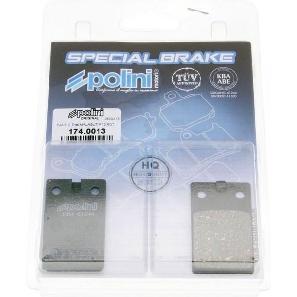 Pastiglie Freno Organiche Polini Compatibili Con Malaguti F12 Phantom, Crosser-image