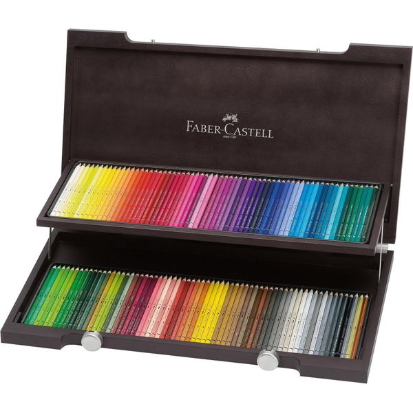 Faber-Castell 117513 Astuccio Per Matita Astuccio Rigido Per Matite Legno Marrone-image