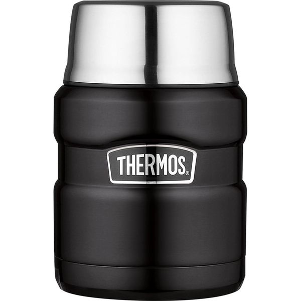 Thermos Speisegefäß Stainless King Schwarz 0,47L 4001.232.047 /Abverkauf Nur Solange Vorrat Reicht-image