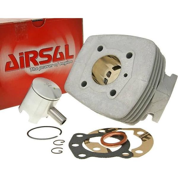 Kit Cilindro Airsal T6-Racing 49,4 Cc 40 Mm Compatibile Con Peugeot 103 T3, 104 T3 Brida-image