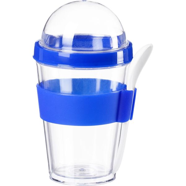 Vasetto Di Yogurt Da Portare Via - Blu-image