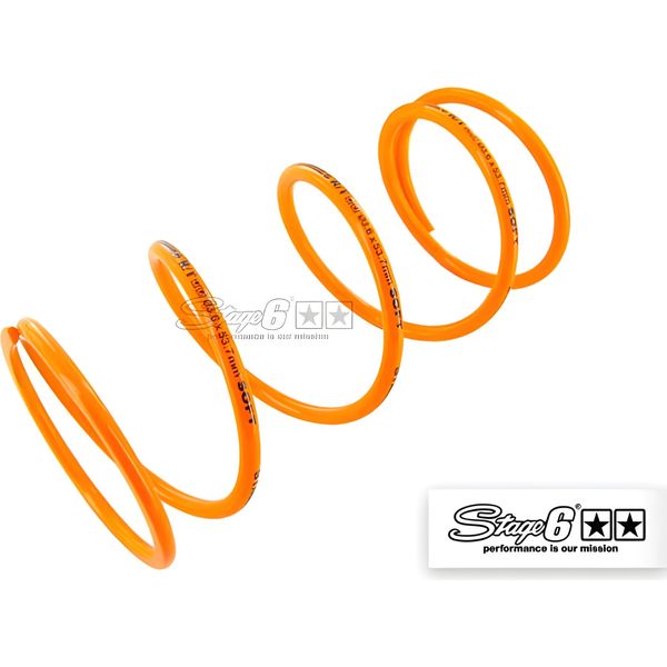 Molla Di Contropressione Stage6 R/T Minarelli Soft (Arancione) Compatibile Con Minarelli-image