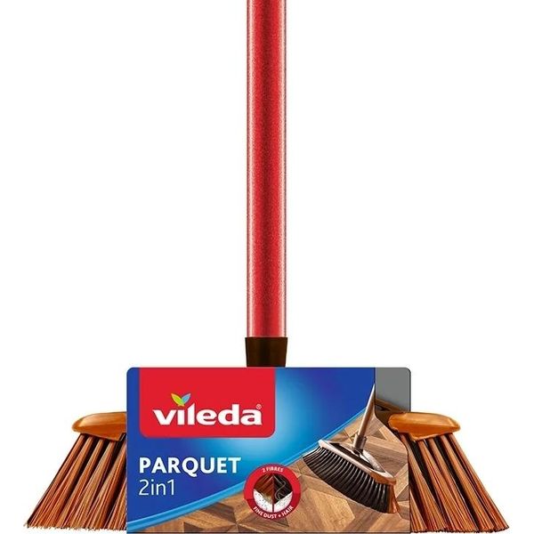 Vileda 4023103147843 - Interno - Marrone - Rosso - Setola Morbida - 1 Pezzo(I)-image