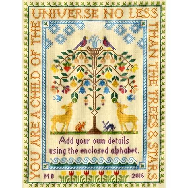 Set Per Punto Croce Bothy Threads "Albero Della Vita"", 24X31 Cm, XS6, Schema Contato"-image