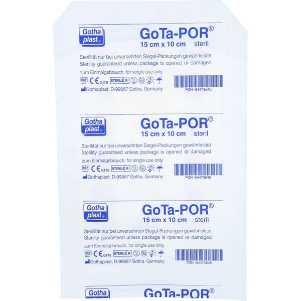 Gota-Por Cerotti Per Ferite Sterili 150Mmx100Mm, 1 Pz. Cerotti-image