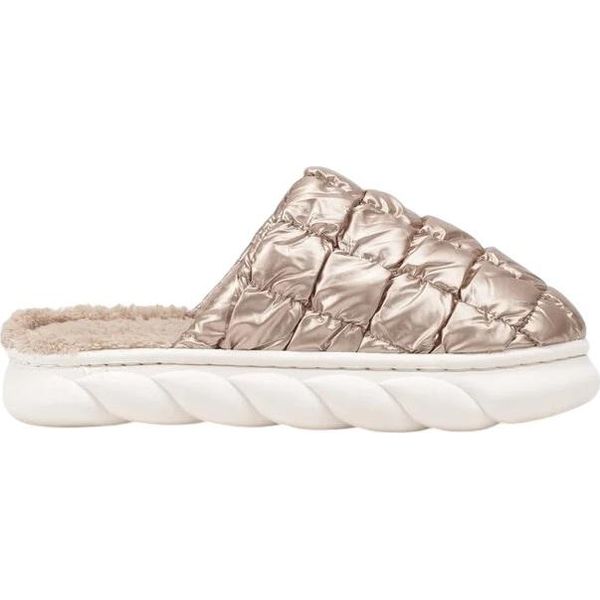 Pantofole Da Donna Pantofole Foderate Pantofole Isolate Slin On Pantofole Alanta Khaki Taglia 36/37-image