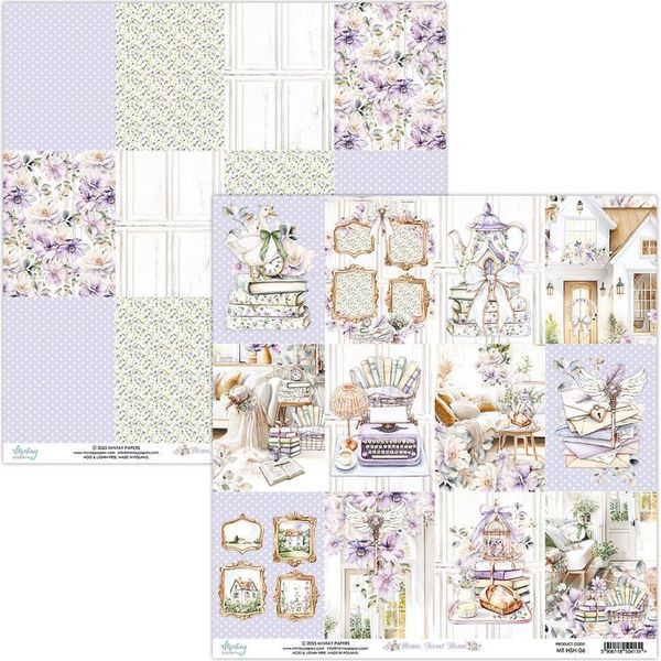 Mintay 30X30Cm Carta Bifacciale Per Scrapbooking 240G - Academia 01-image