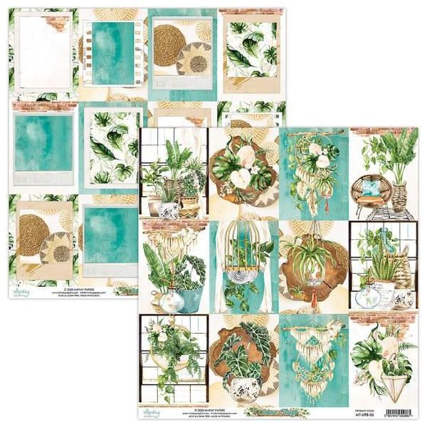 Mintay 30X30Cm Carta Bifacciale Per Scrapbooking 240G - Big City Jungle 06-image
