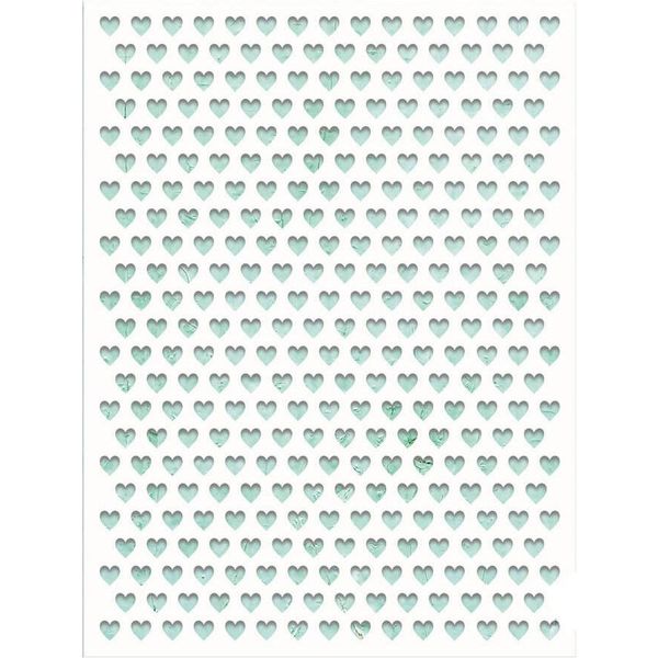 Mintay Kreativa Stencil A Media Mista Schablone - Da Cuore A Cuore-image