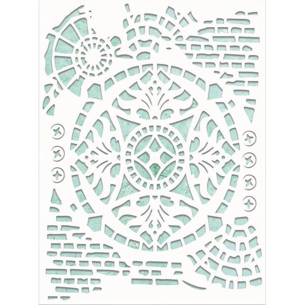 Mintay Mixed Media Schablone Stencil FüR Decoupage Scrapbooking Ornamentik-image