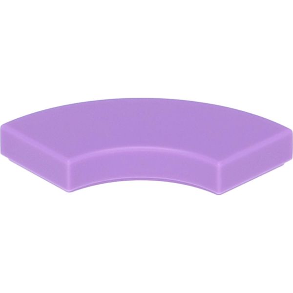 Lego® 2X2 Piastrelle Angolo Rotondo 27925 - 100 Pezzi Lavanda Media-image