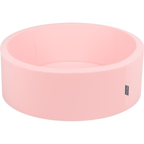 Kiddymoon Piscina Di Palline 90X30Cm/Piscina Di Palline Senza Palline Per Neonati Bambini Rotonda, Rosa-image