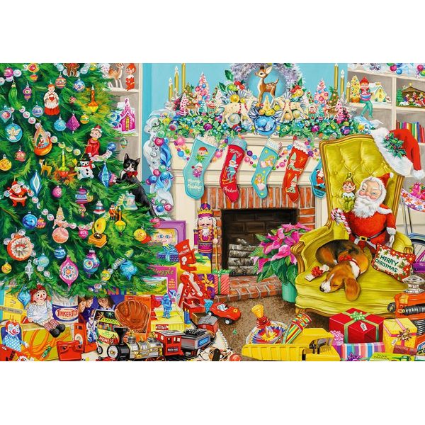 Bluebird Puzzle Merry Christmas Degli Anni '50 1000 Pezzi-image