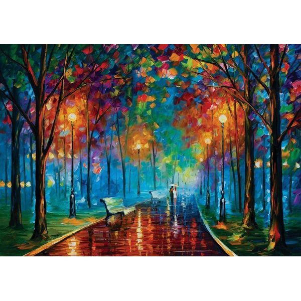 Puzzle D'arte Leonid Afremov - Solo Noi Due - 1000 Pezzi-image