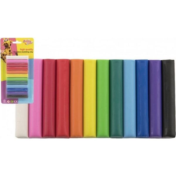 Argilla Da Modellare / Plastilina Nara 165G 12Pz-image