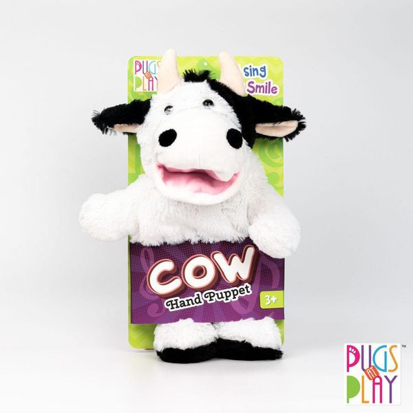 Pugs At Play Burattino Canterino Mucca 32 Cm-image