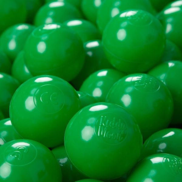 Kiddymoon 300 ∅ 6Cm Palline Da Gioco Per Piscina Per Bambini Palline Di Plastica Per Bambini Eu, Verde-image