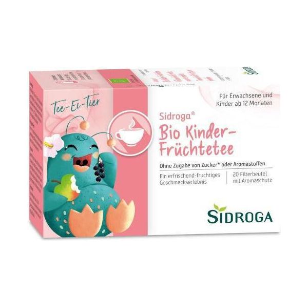 Sidroga Tè Biologico Alla Frutta Per Bambini Bustina Filtro 20 Capsule-image