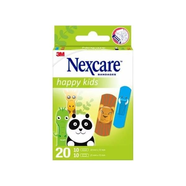 Nexcare™ N0920AN Nexcare™ Pflaster Happy Kids Animals N0920AN Bunt, 20 St.-image
