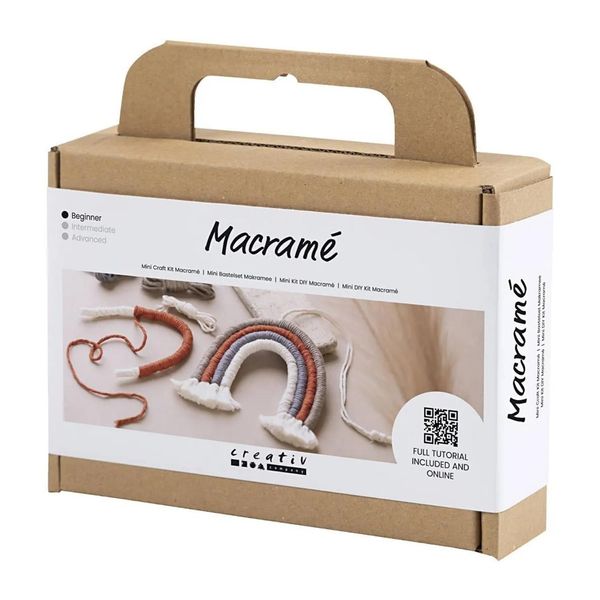 Set Per La Realizzazione Di Arcobaleni In Macramè, Con Tutti I Materiali E Le Istruzioni-image