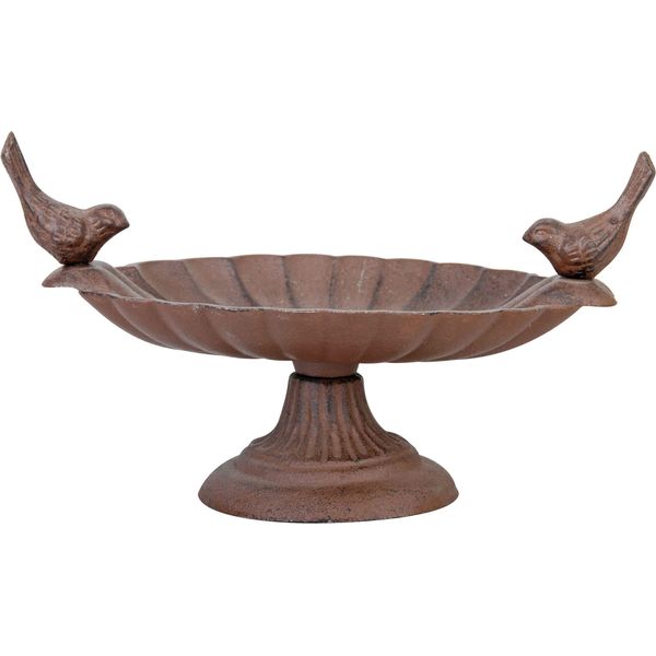 Esschert Design Base Per Uccelli In Ghisa 2 Uccelli; FB162-image