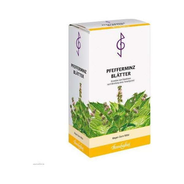 Bombastus Tè Alle Foglie Di Menta Piperita Per I Disturbi Crampiformi Del Tratto Gastrointestinale E Della Cistifellea, 75 G Di Tè-image