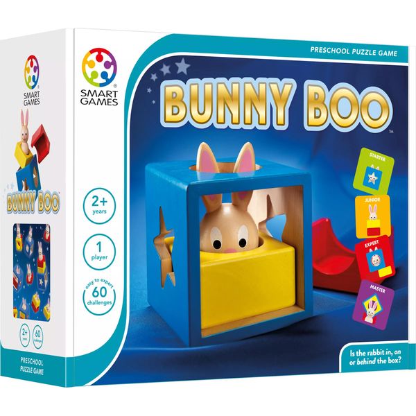 Smart Games Lernspiel Bunny Boo, Denkspiel, Kinderspiel, Kinder Spiel, Ab 2 Jahren, Sg 037-image