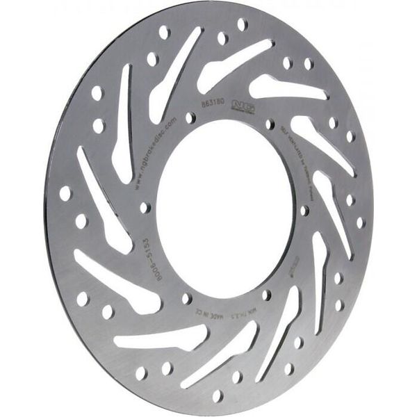 Disco Freno Ng 8006 - 245 / 105 / 4Mm 6 Fori Compatibile Con Derbi GP1 250 Ccm-image
