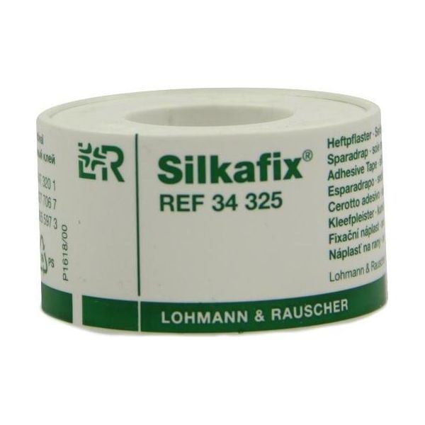 Gesso Adesivo Silkafix 2,5 Cmx5 M Bobina Di Plastica 1 Pz-image