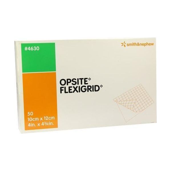 Opsite Flexigrid Medicazione Trasparente Per Ferite 10X12Cm Sterile 50 Pz-image