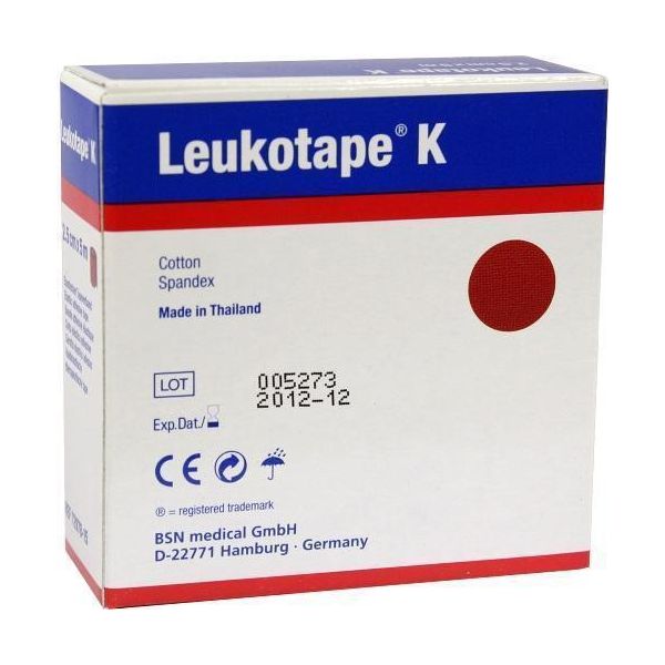 Leukotape K, Benda Adesiva Elastica, 5 M : 2,5 Cm, | 1 Rotolo-image